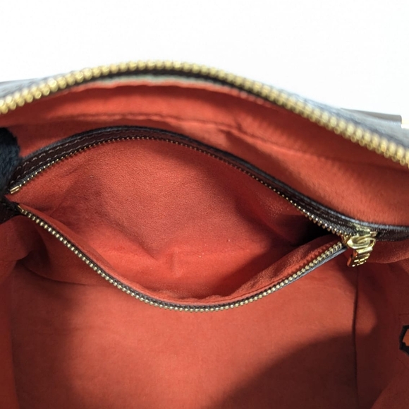 ✨️💎AUTHENTIC LOUIS VUITTON BRERA DAMIER EBENE HANDBAG - Picture 15 of 16